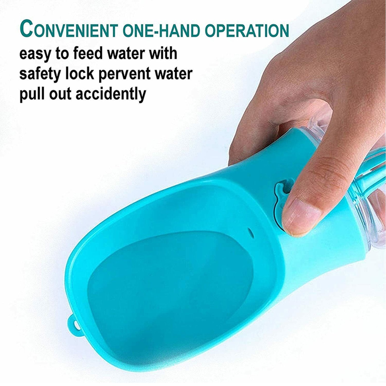 Water Bottle Dispenser Pets - Hydration + Treats On The Go